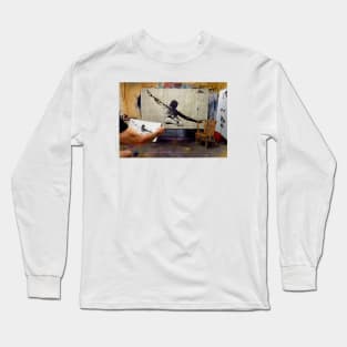 Flying free in the studio Long Sleeve T-Shirt